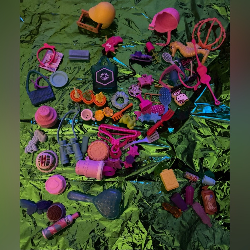 Barbie accessories over 60 pieces